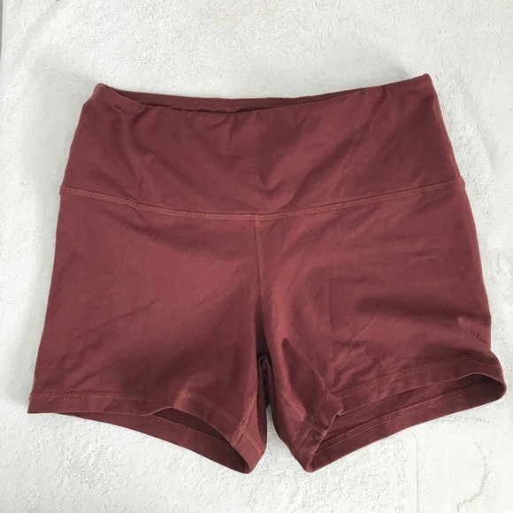 Fleo Brown Shorts Workout  Womens Medium - Picture 1 of 8